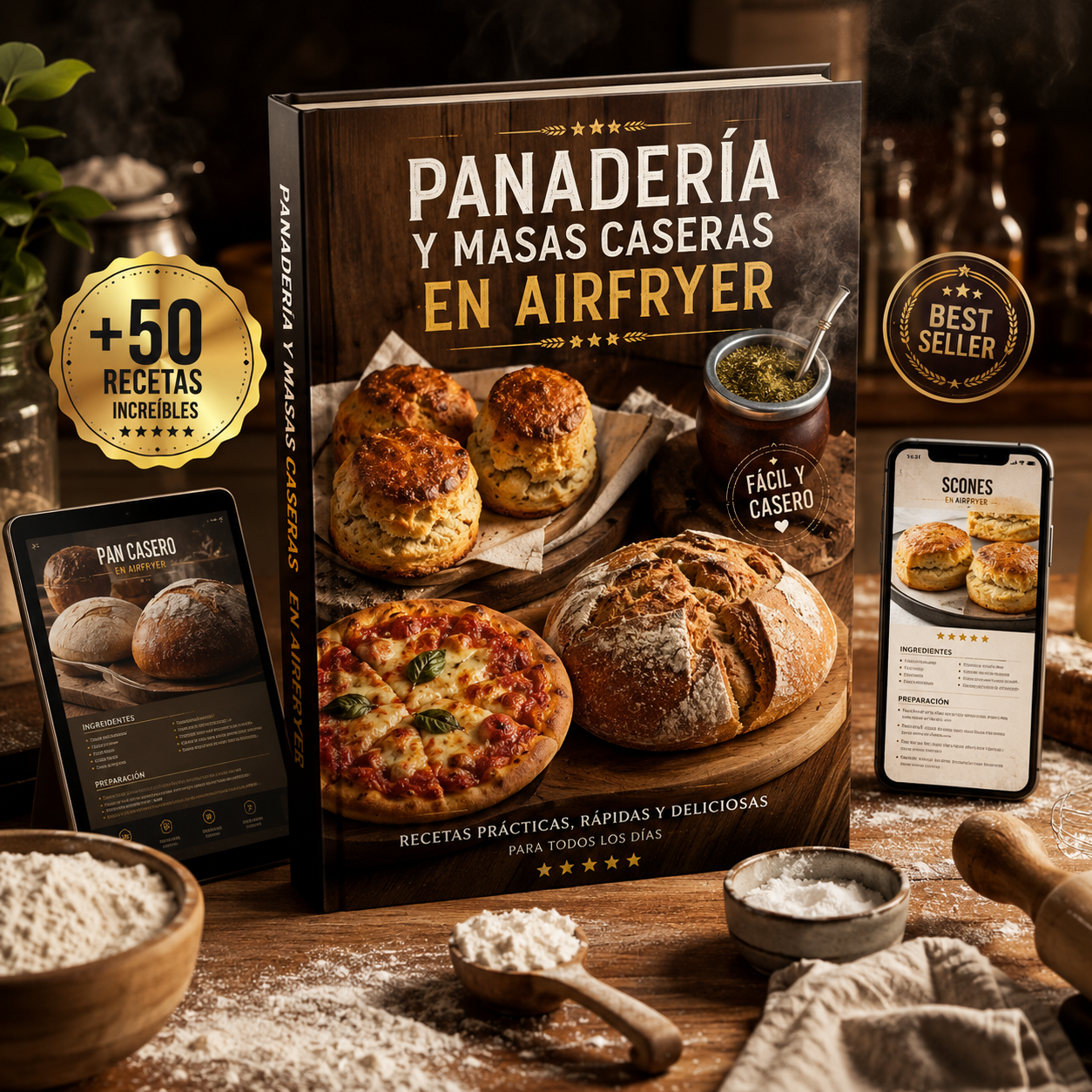 Panadería y Masas en Airfryer