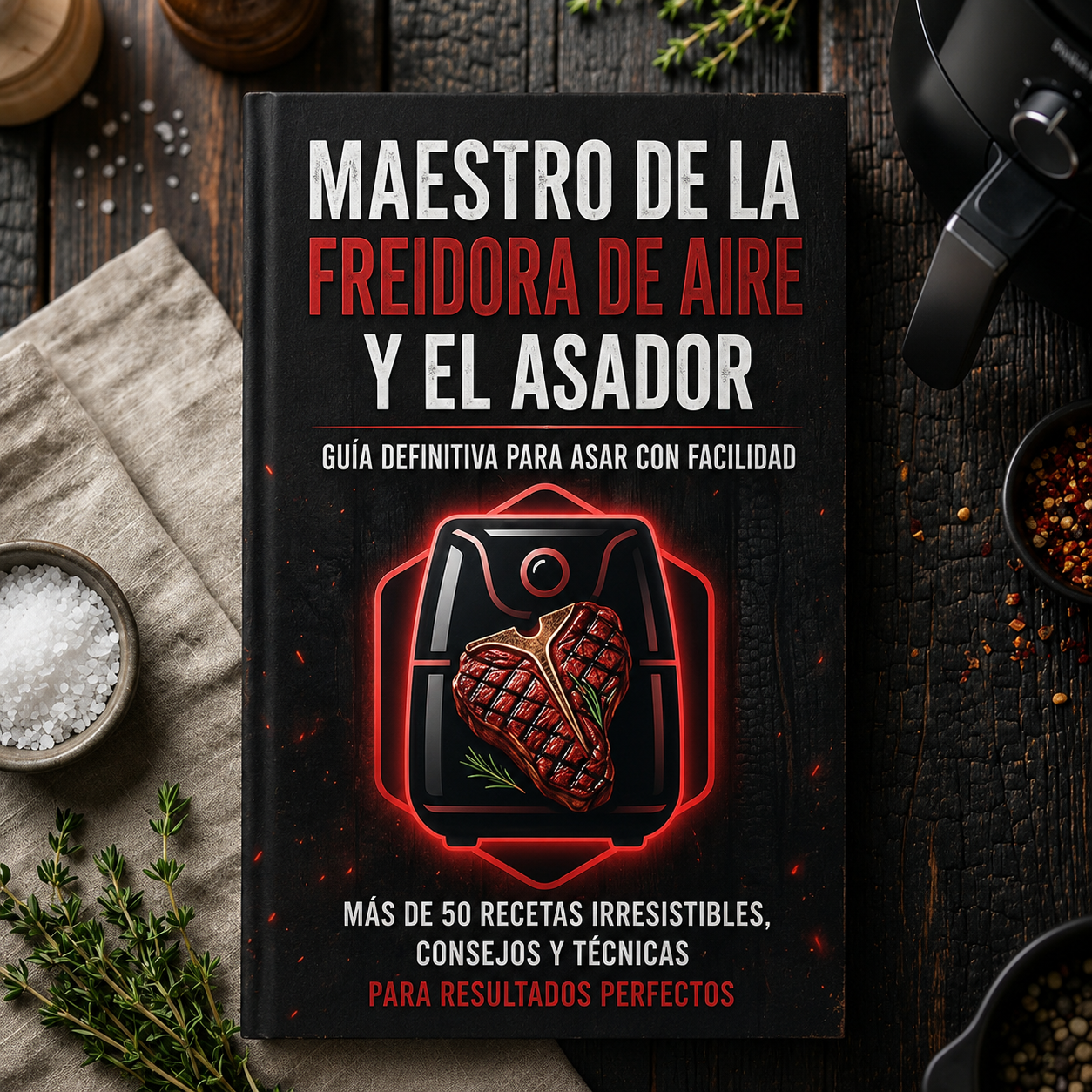 Maestro del Asado en Freidora de Aire